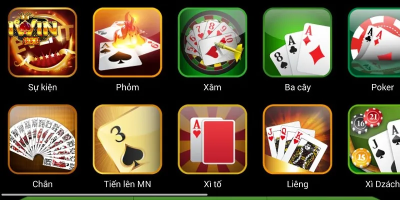 Tìm hiểu về các game bài hot tại IWIN